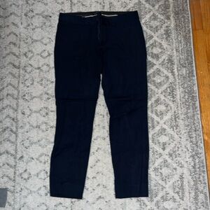 navy blue banana republic size 2 petite slacks great condition
